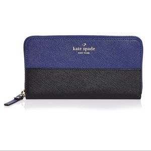 Kate Spade Leather Zip Wallet NWT
